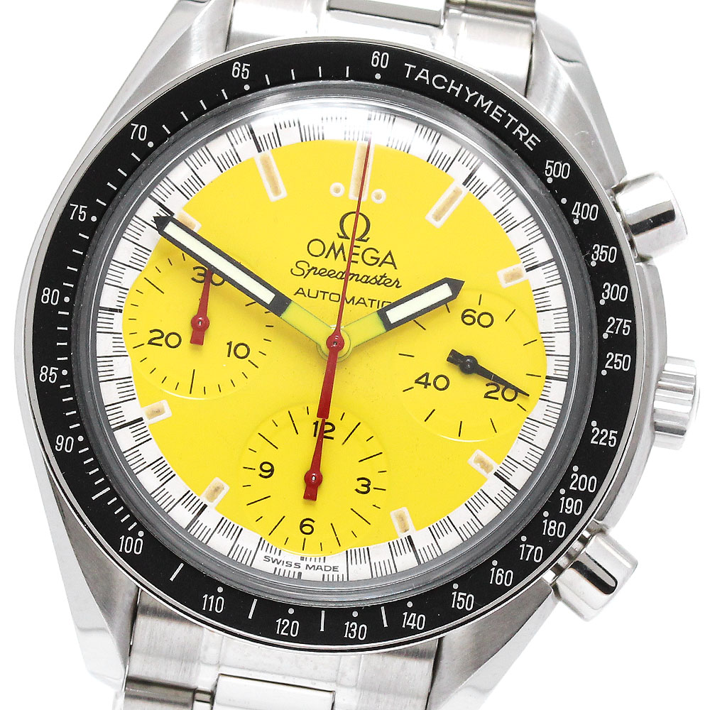 オメガ OMEGA 3510.12 スピードマスター レーシング シューマッハ クロノグラフ 自動巻き メンズ _870662【中古】 180,100円