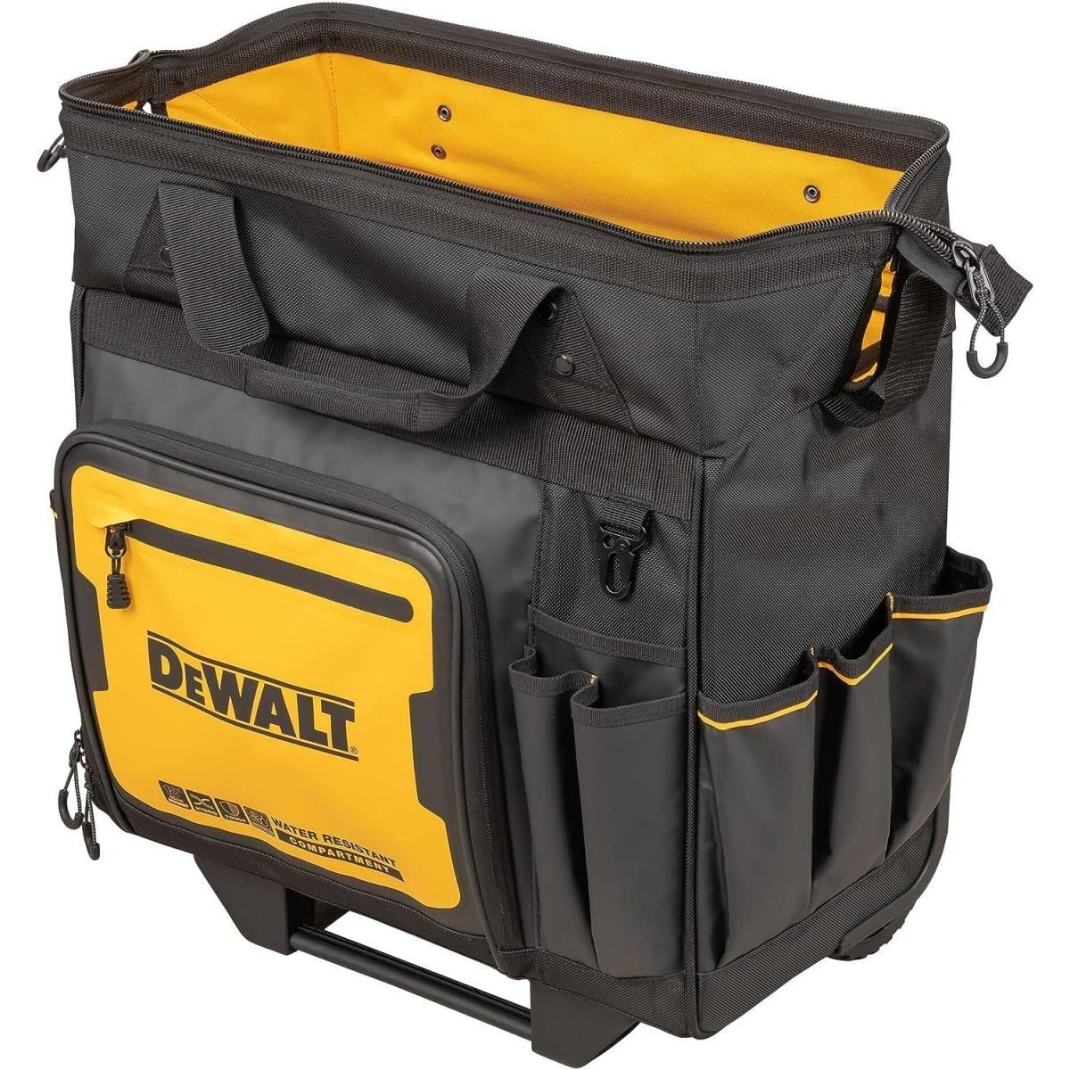 【在庫有・即納】 デウォルト(DeWALT) DWST60107-1 ローリングバッグ 撥水 撥塵 耐久性 収納ケース ツールバッグ 収納BOX 工具箱 道具袋 鞄 DIY ストレージ