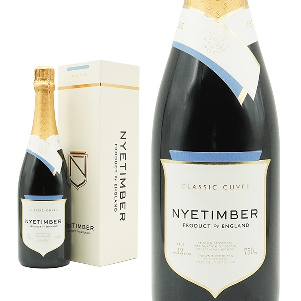 【箱入り】ナイティンバー クラシック キュヴェ マルチヴィンテージ M.V ブリュット メソッド トラディショナル ナイティンバー ヴィンヤード元詰 正規品NYETIMBER Classic