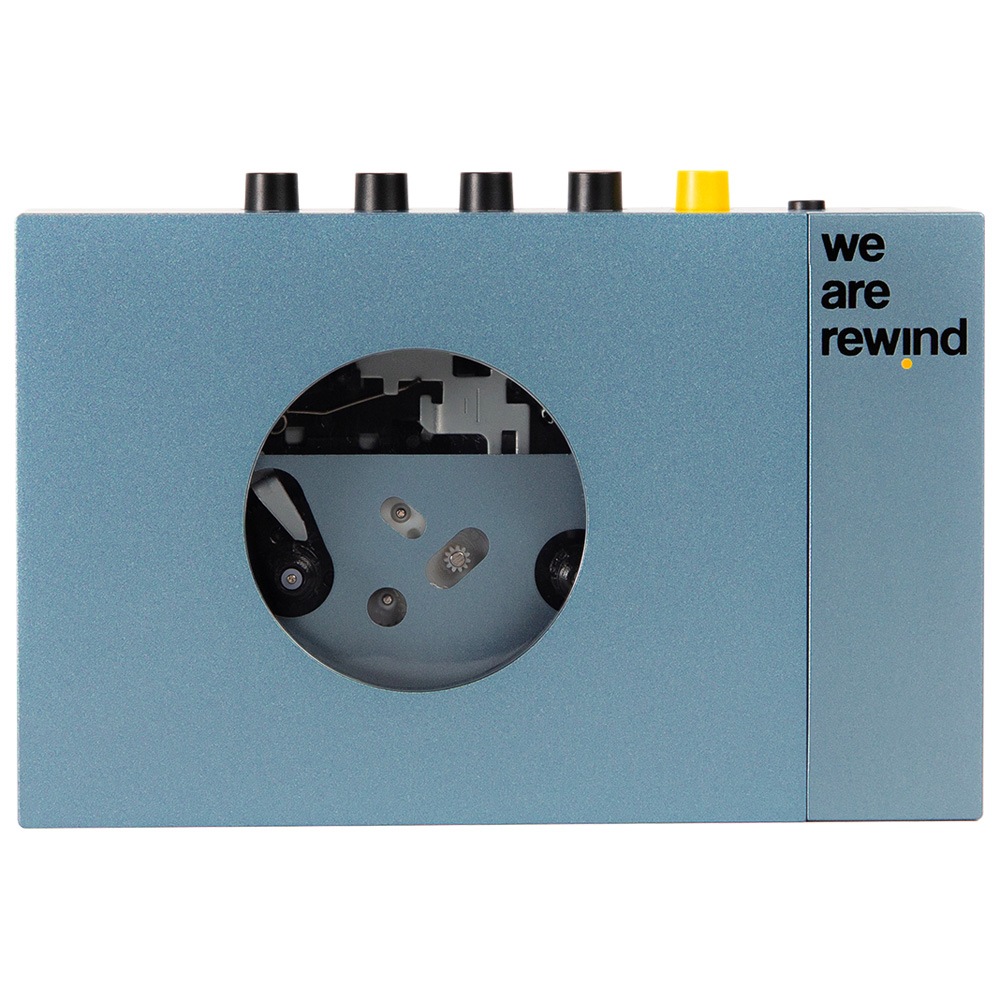 We Are Rewind WE-001-BLUE カセットプレーヤー（ブルー） WE001BLUE