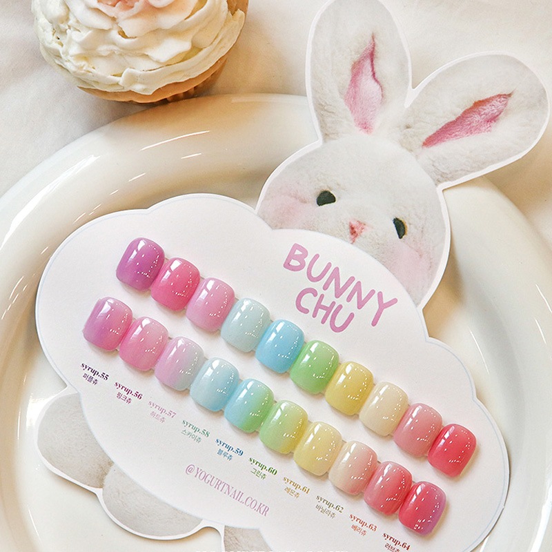 [YOGURTNAIL ] 【BUNNY CHU 】 SYRUP 11ml 10色 セット / 可愛くてラブリーなシロップムード