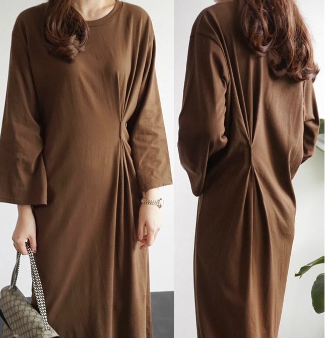 [by yam] ピンタックポイントワンピース