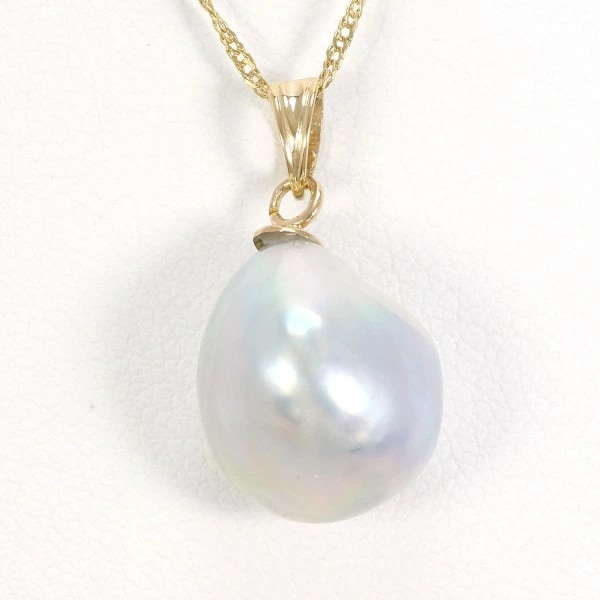 K18 18金 YG イエローゴールド ネックレス パール(真珠) 約44cm ジュエリー 中古 28,685円