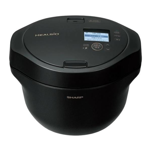 SHARP シャープ KN-HW24H-B プレミアムブラック 水なし自動調理鍋 2.4L ヘルシオ ホットクック