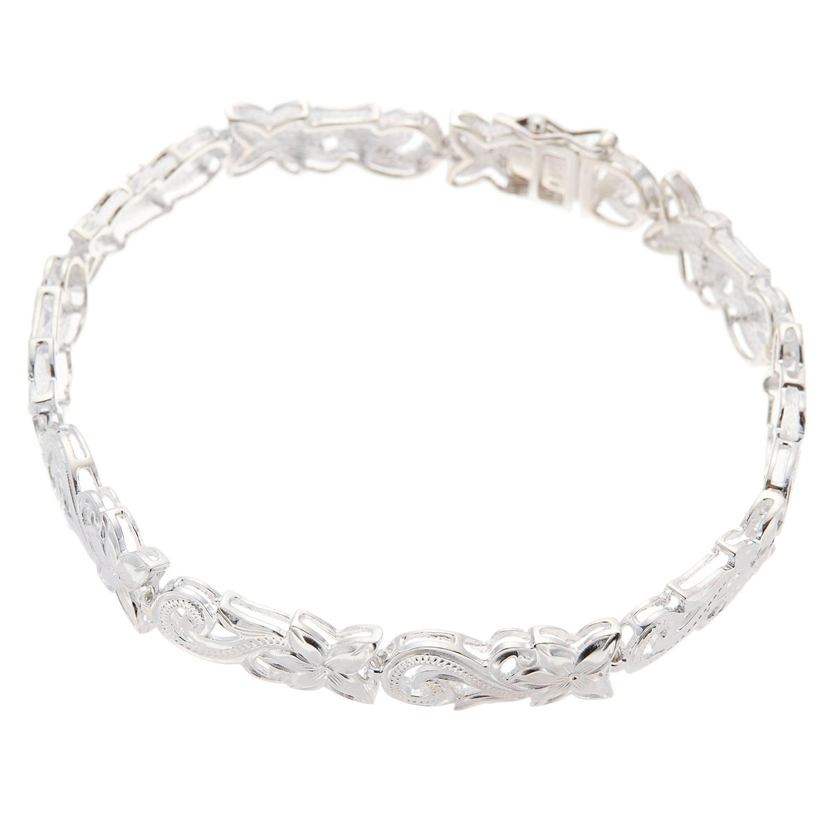 ブレスレット レディース メンズ ユニセックス シルバー925 銀製品 ハワイアンジュエリー