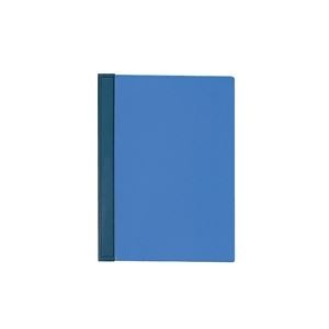 （まとめ）プラス レポートファイルW NO.33 A4S ブルー(×10セット)