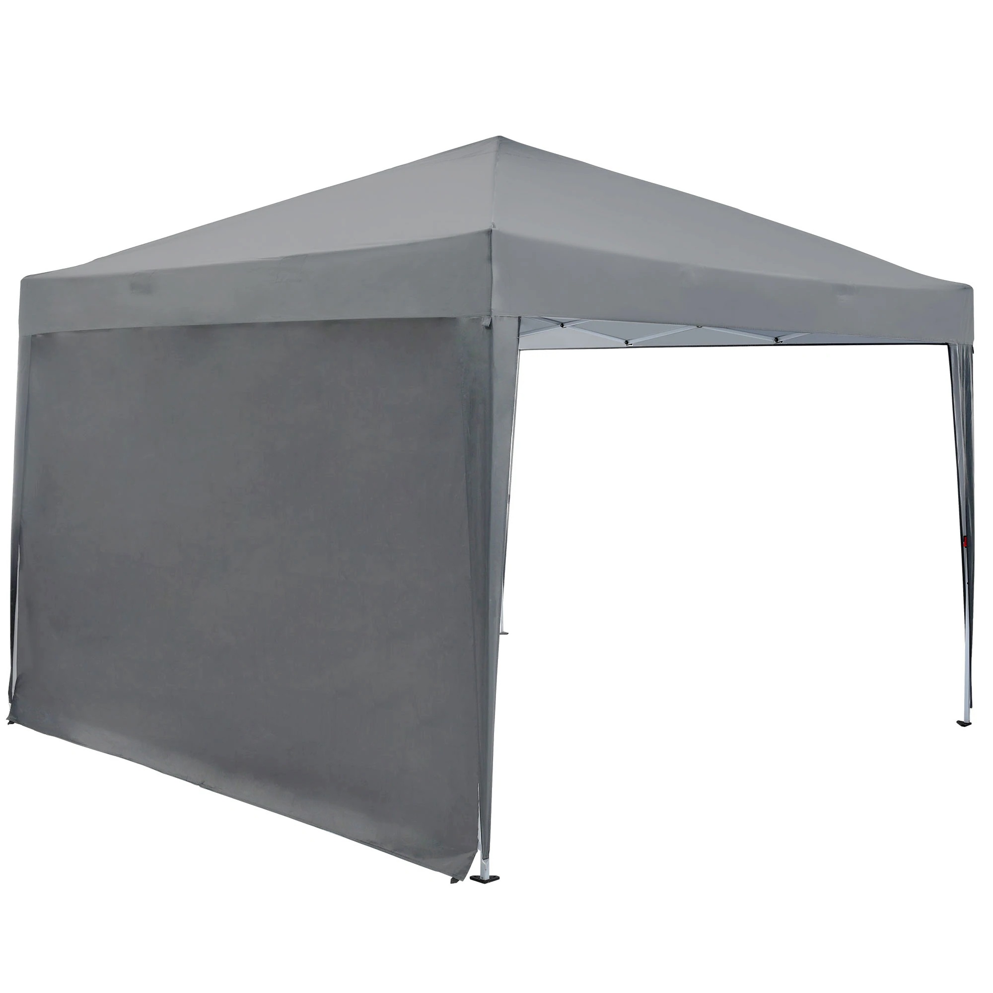 【送.料.無.料！】【国内発送】タープテント3mサイドシート1枚付撥水UV加工簡単ワンタッチタープテント大型34