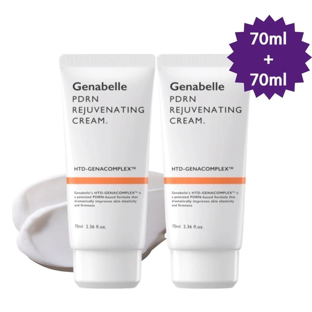 【正規品/1+1/韓国皮膚科G.Uクリニック開発】PDRNリジュビネイティングクリーム 70ml/敏感肌/肌施術後鎮静/保湿/回復/韓国コスメ