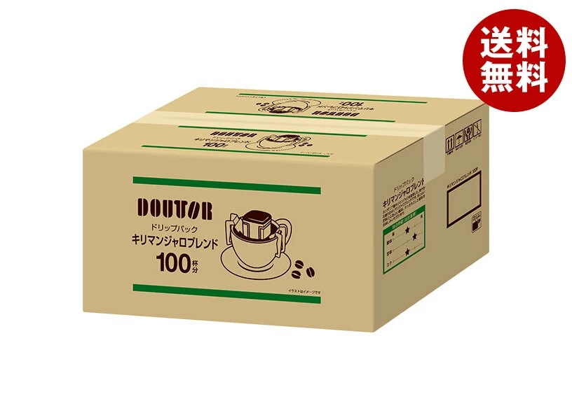ドトールコーヒー ドトール ドリップコーヒー キリマンジャロ (7g＊100P)＊1個入＊(2ケース)