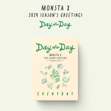 MONSTA X MONSTA X-2024 SEASONS GREETINGS シーズングリーティング Day after Day EVERYDAY ver.未開封の新品