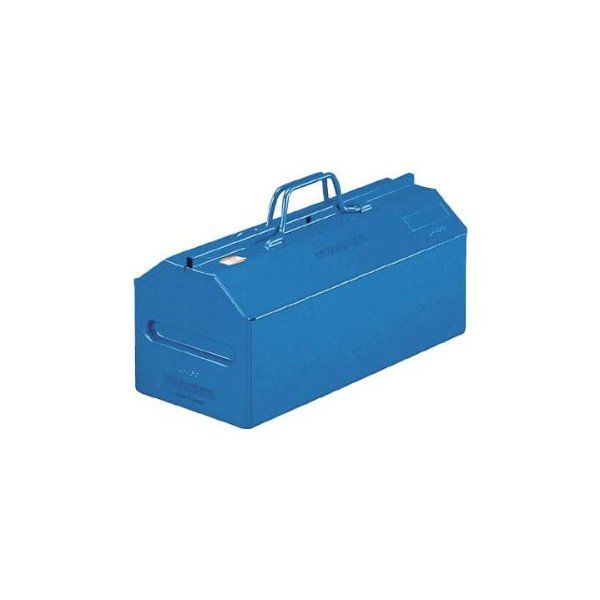 L530B 山型中皿付工具箱 533X212X260 ブルー メーカー直送