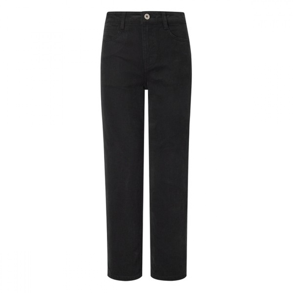 (ヘッジズレディース) 24FW ストレート起毛デニムパンツブラック HSPA4D986BK