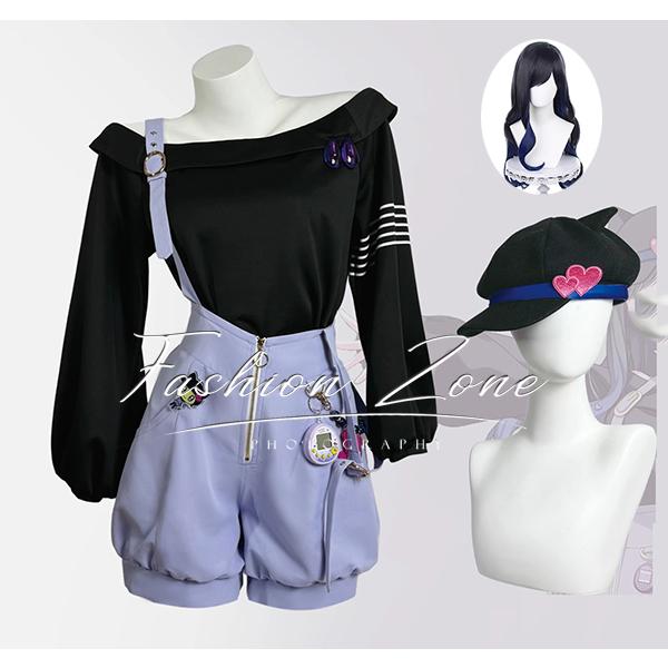プロジェクトセカイ カラフルステージ! feat. 初音ミク 風 白石杏 日常服 コスプレ衣装 ウィッグ cosplay ハロウィン 演出服 変装