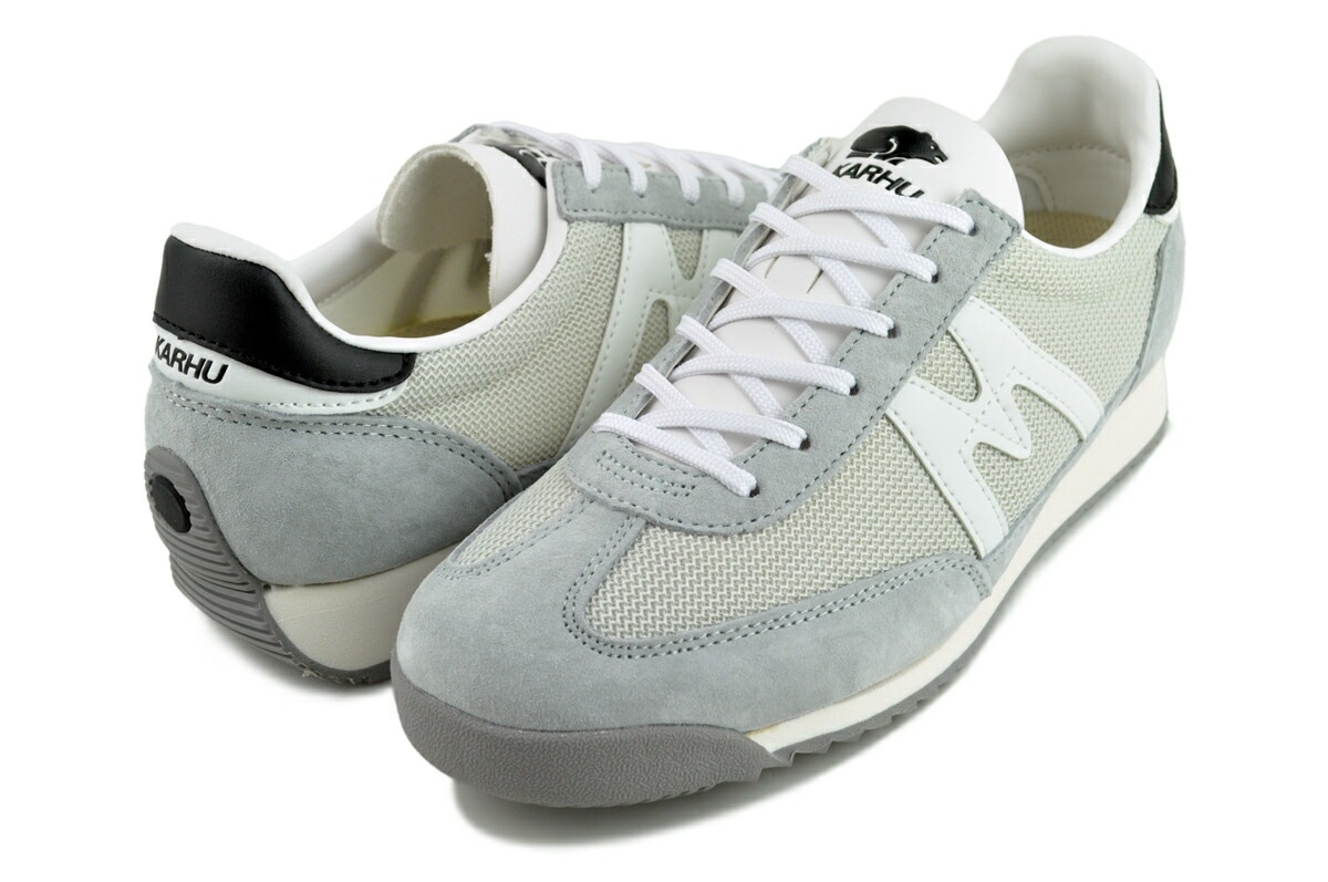 メスタリ レディース スニーカー グレー ホワイト f805039