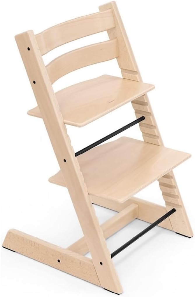 Stokke(ストッケ) トリップトラップ ベビーチェア ハイチェア ナチュラル【親子三代で使える頑丈さ】本体 北欧デザイン Tripp Trapp 食卓 赤ちゃん 子ども 椅子 学習椅子 調節可能
