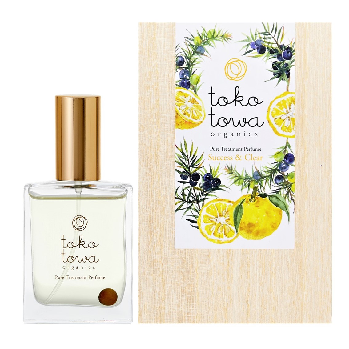 オーガニック香水 レディース メンズ - 日本の柚子とジュニパーの香り-25ml 柑橘系 ユズ レモン 爽やか リフレッシュ 天然 アロマ いい匂い 頭痛くならない 父の日 誕生日 ギフト プレゼント