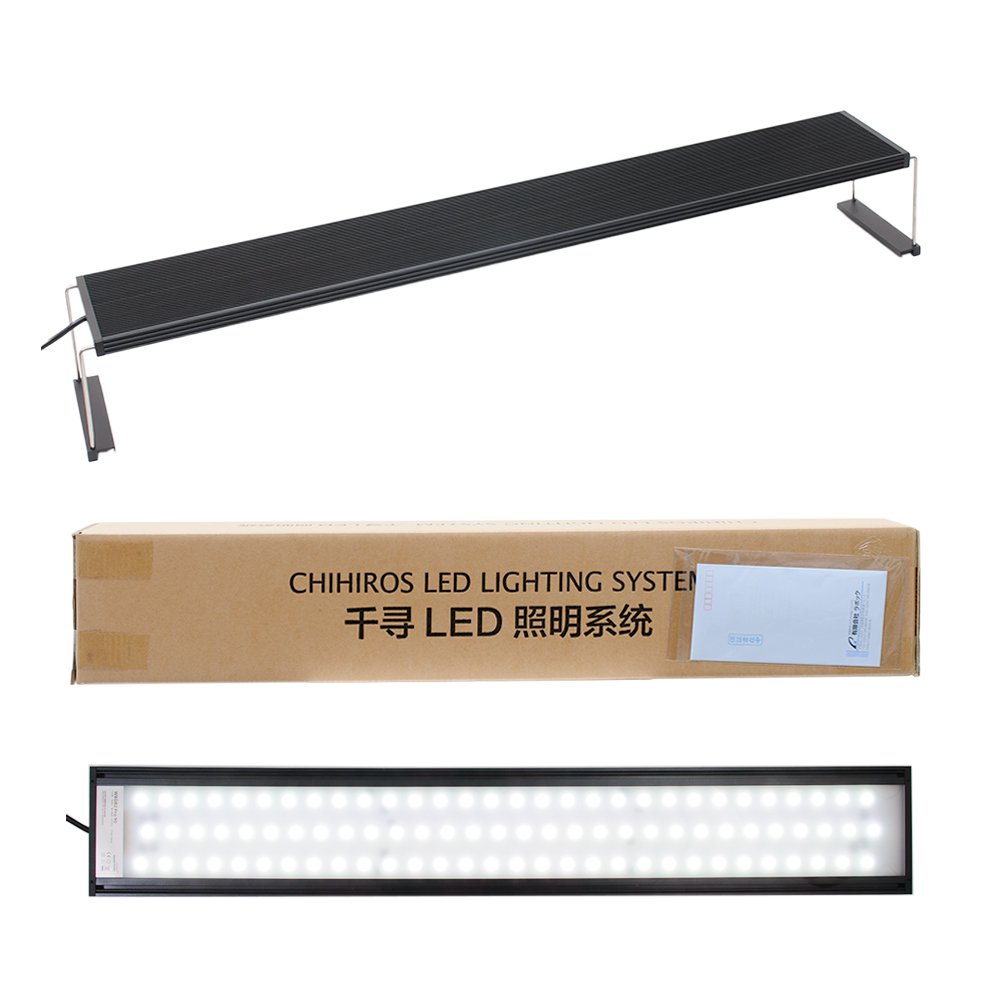 Ｃｈｉｈｉｒｏｓ　ＬＥＤ　ＷＲＧＢ　ＩＩ　ＰＲＯ　９０　９２５０ｌｍ　水槽ライト　アクアリウム　照明　ＣＲＣ10―15―10―50―40