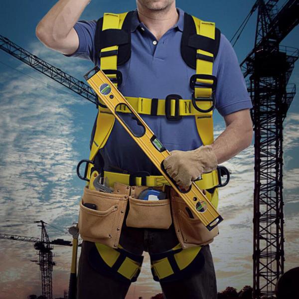 ロッククライミングハーネスツリー懸垂下降装置安全ベルト落下保護イエローブラック