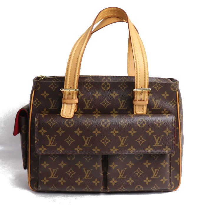 LOUIS VUITTON ルイ・ヴィトン ミュルティプリ シテ トートバッグ モノグラム ブラウン M51162 MB1003 レディース 中古