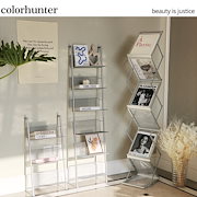 Qoo10 韓国ins大人気 6段本棚折り畳みラック 家具 インテリア