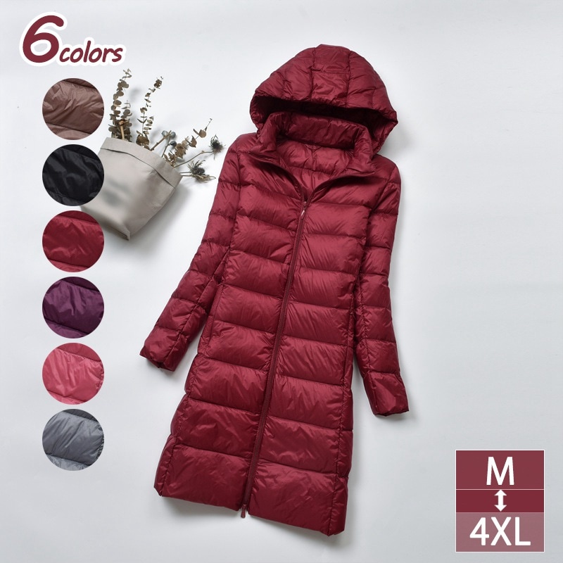レデイース ダウン ジャケット 軽量 ロング ダウンコート 暖かい 防風 アウトウェア 冬 秋 軽い おしゃれ 50代 40代 30代 20代 カジュアル 上品 可愛い 冬服 秋服 大きいサイズ 大人