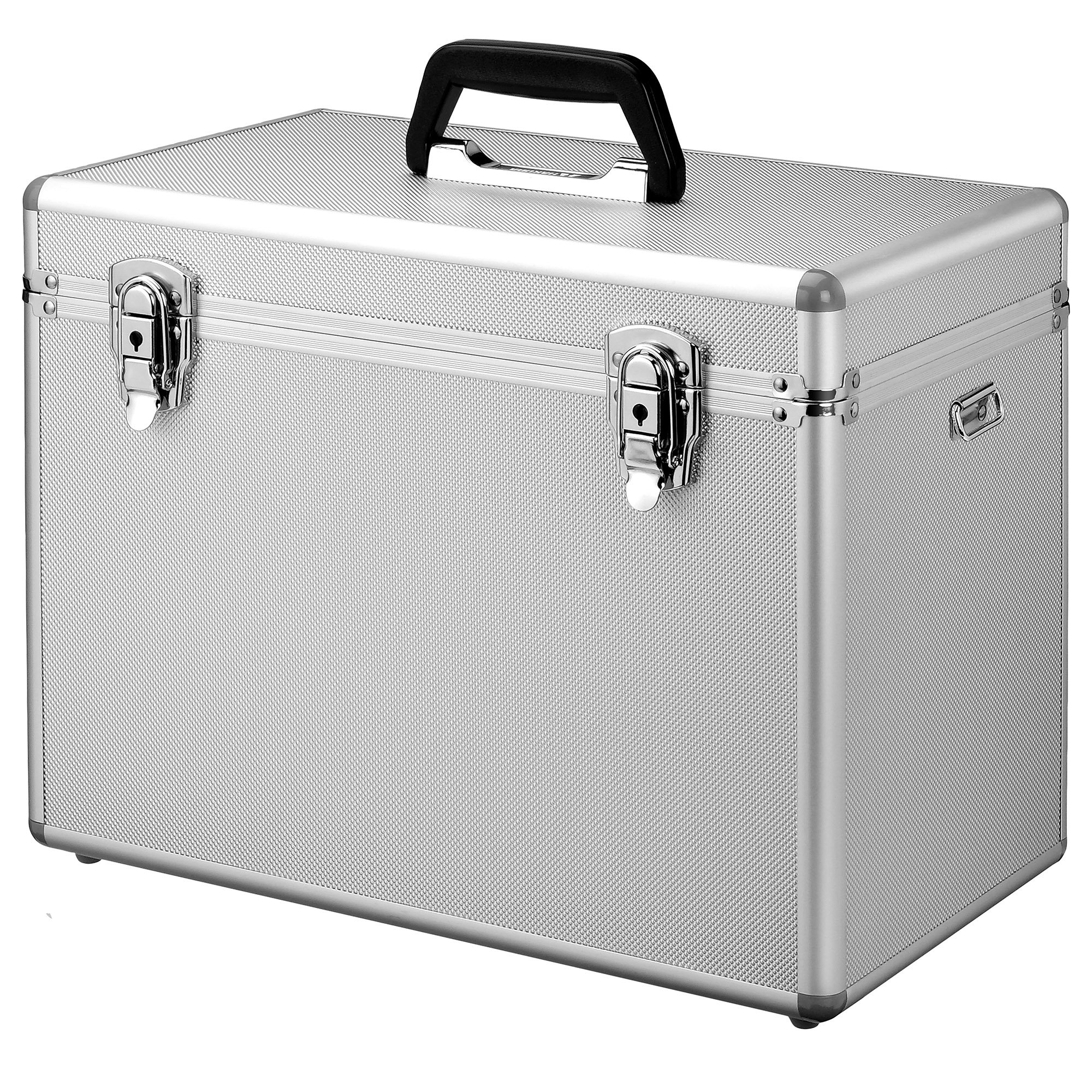 ハクバ HAKUBA ハードケース アルミケース AC-02 ボックスLL 26L 大容量 大型一眼レフカメラ収納 ショルダーベルト付 シルバー ALC-AC02-LL