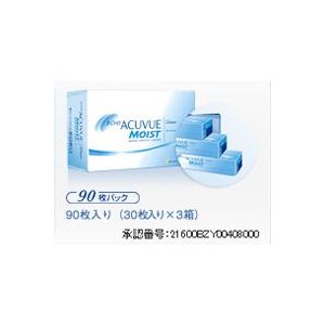 ワンデーアキュビューモイスト90枚パック/コンタクト/コンタクトレンズ