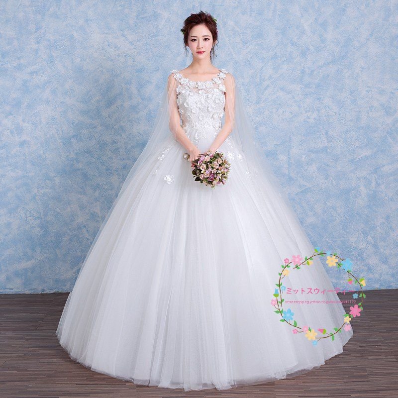 ウェディングドレス マタニティドレス エンパイア 安い 結婚式 白 花嫁 ロングドレス 披露宴 ウエ