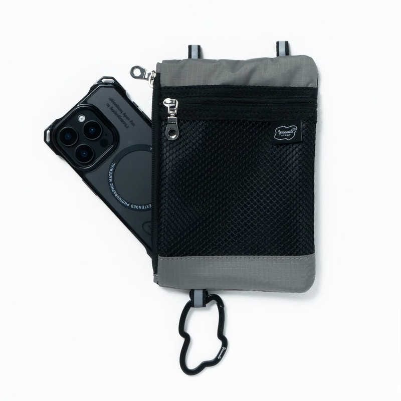 SMOKEYSUNDAY　YOSEMITE PHONE CASE BAG / GRAY YOSEMITE STRAP　YSA-7049-2