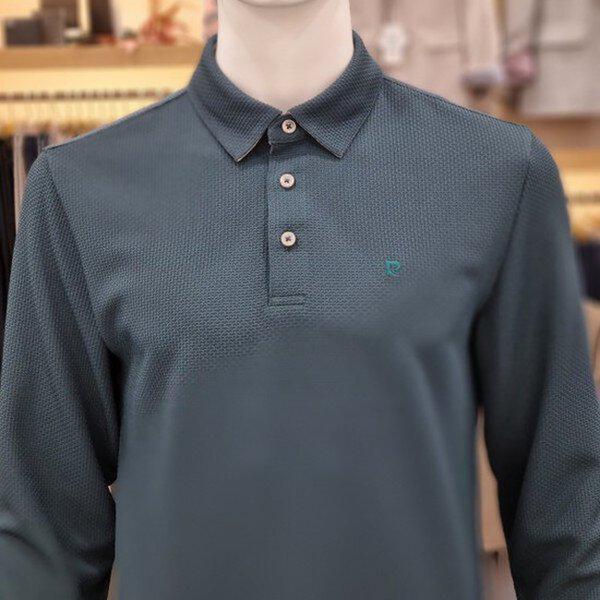 秋冬新商品ワッフルティッシュ襟付きTシャツPPTS39023401_SH