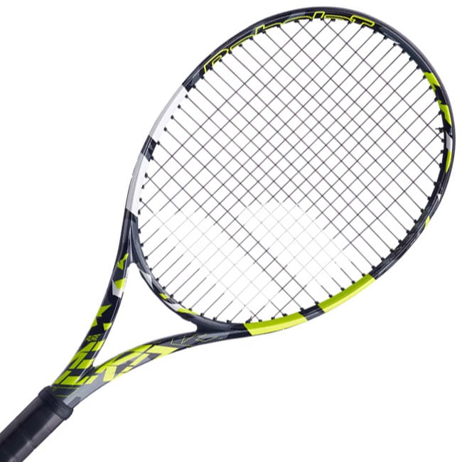 バボラ(Babolat) 2022／2023 Pure Aero ピュアアエロ (300g) 海外正規品 硬式ラケット 101479-370 グレー×イエロー×WH(22y11m)[NC]