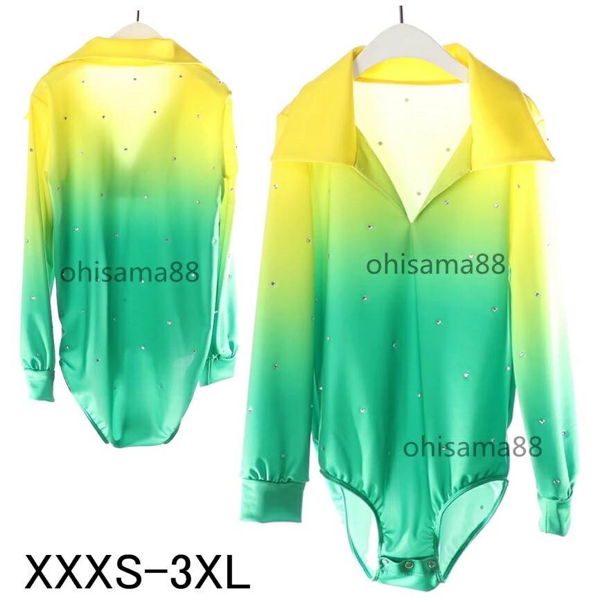 フィギュアスケート衣装 連体服 スケート 衣装 練習着 レッスン用 王子様 専用レオタード メンズ アイススケートウェア 競技着 演出服 オールインワン スケート衣装 子供 アイスダンス ダンス衣装