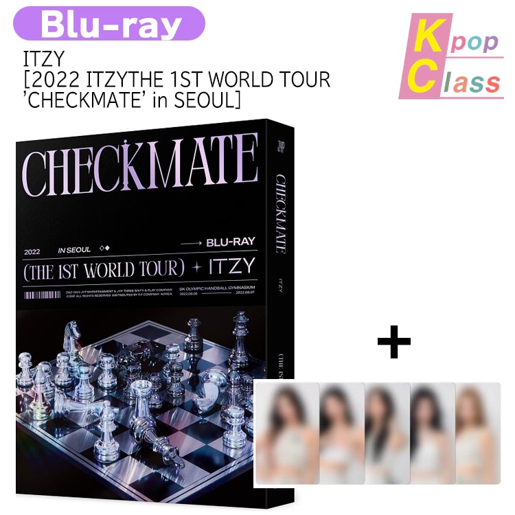 国内発送 [公式フォトカード5種セット特典] ITZY Blu-ray [ 2022 ITZY THE 1ST WORLD TOUR CHECKMATE in SEOUL ] / 公式グッズ / 予約