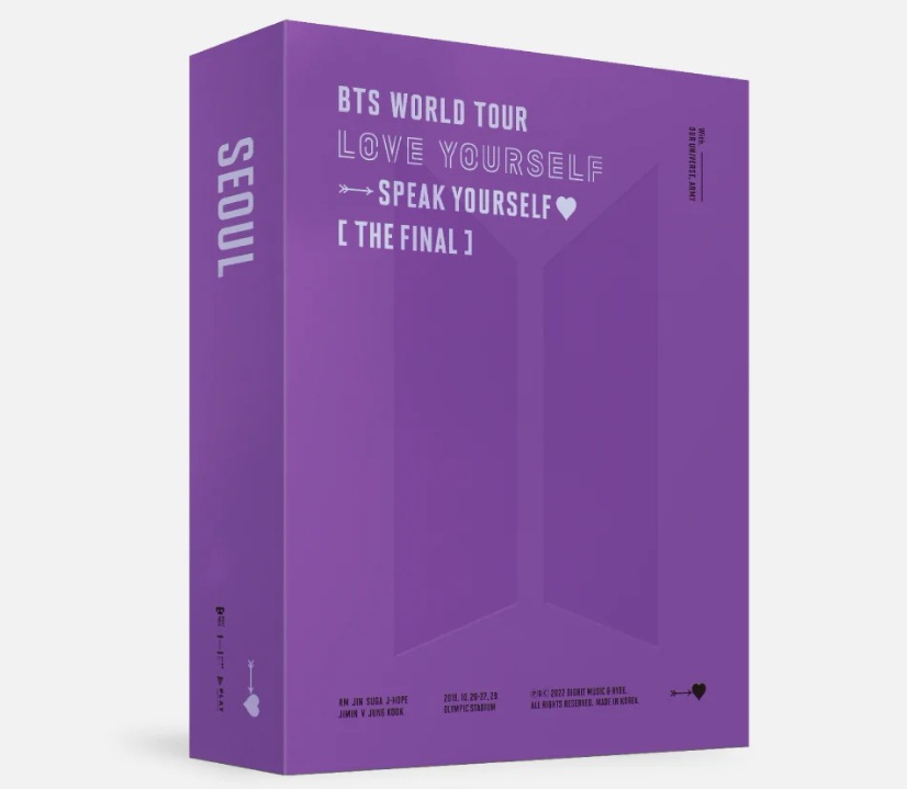 BTS WORLD TOUR 『LOVE YOURSELF: SPEAK YOURSELF THE FINAL』 ＋特典2点 [DIGITAL CODE] LYS ファイナル