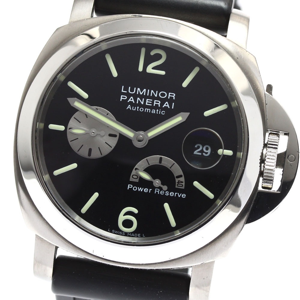 パネライ PANERAI PAM00171 ルミノール パワーリザーブ 自動巻き メンズ _891202【中古】