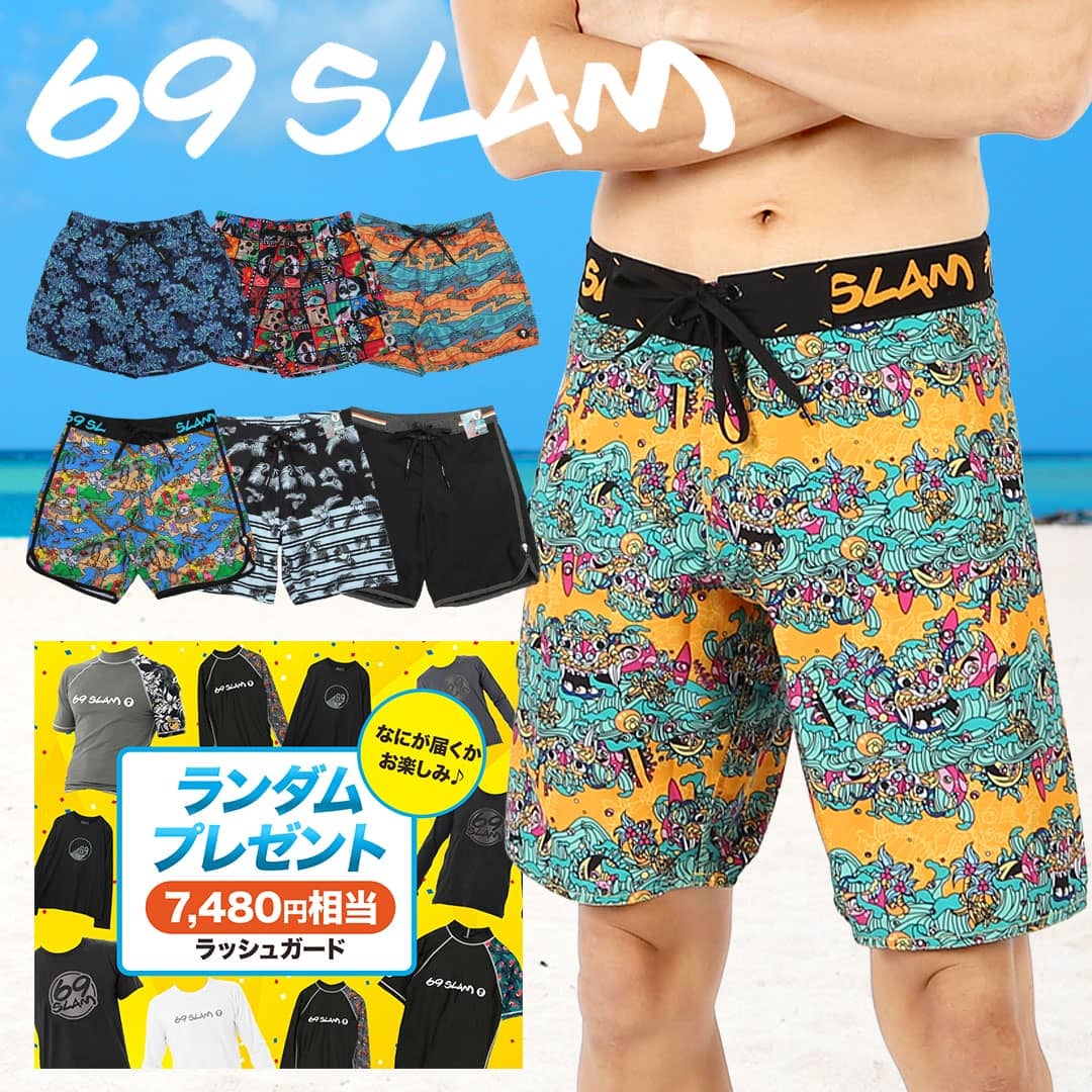 LONG LENGTH BOARDSHORT メンズ サーフパンツ