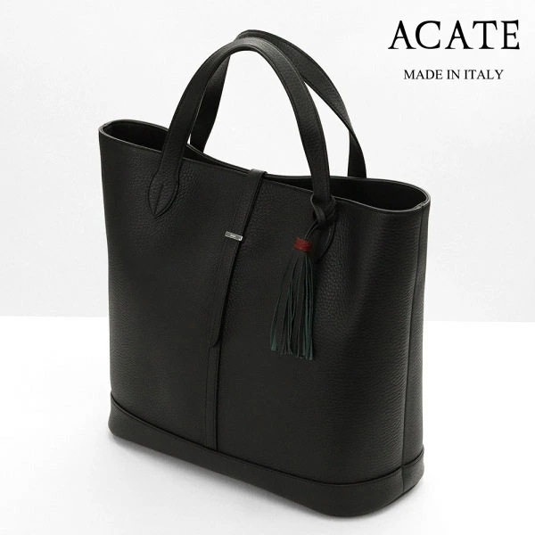 ACATE アカーテ トートバッグ 本革 KAUS2 メンズ ビジネスバッグ レザー ブラック ブランド [正規取扱店]