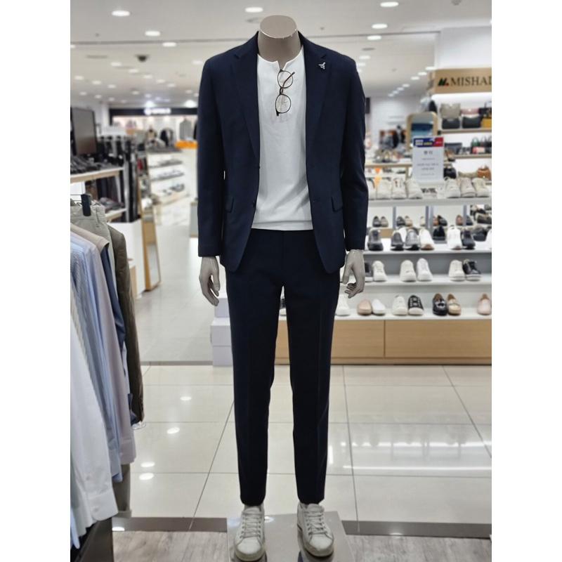 ダークネイビー春秋セミカジュアルスーツ(EKJM009)014_DG