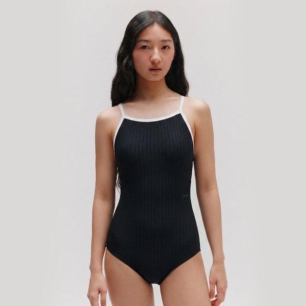 女性ツーウェイワンピース水着 ブラック RN-LS2G517-BK
