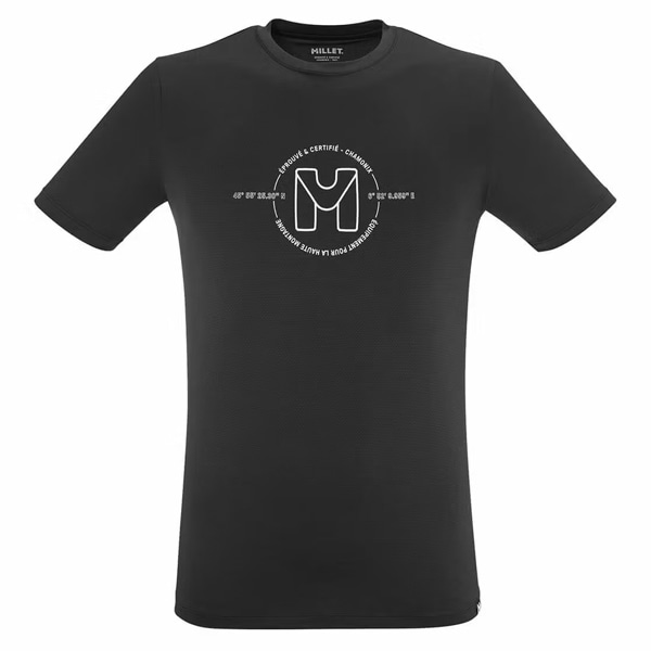 MILLET ミレー ウビック ライト ショートスリーブ Tシャツ MIV10464-N0247 メンズ 半袖