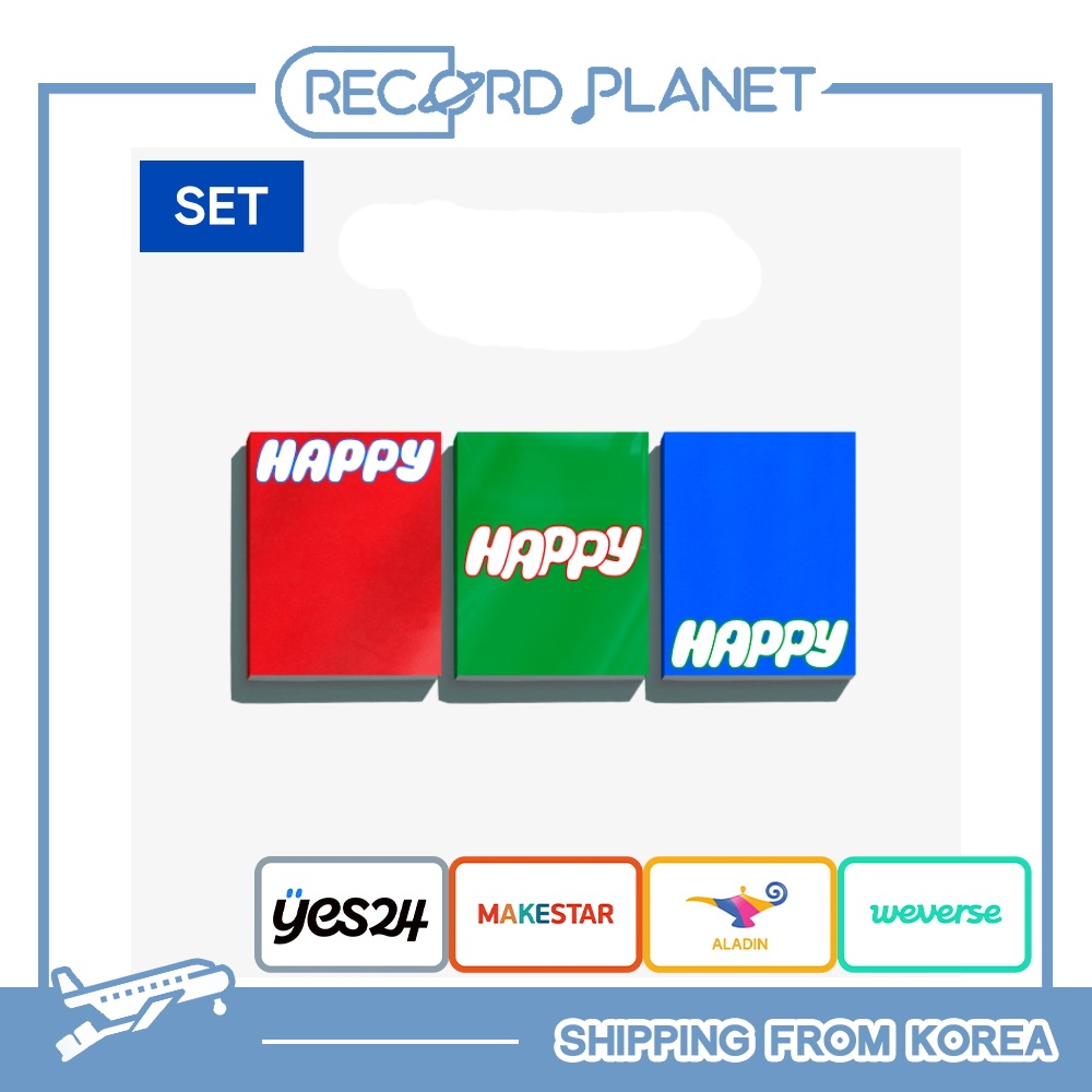 ONLINE特典+ 3種セット Jin - Happy 1st Solo Album