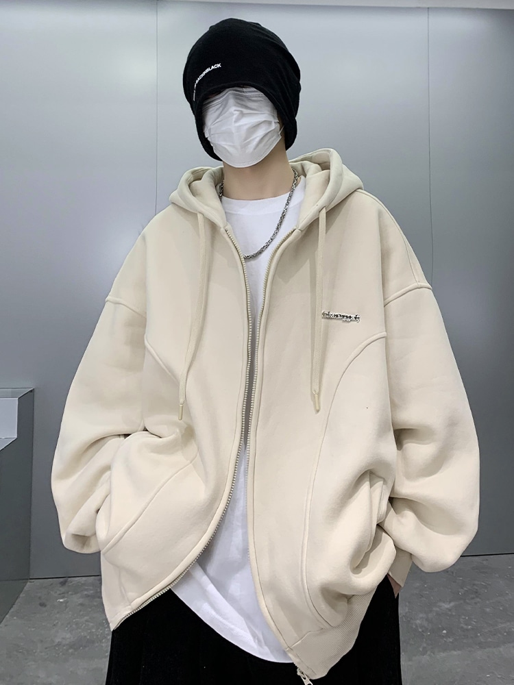 カーディガンセータージャケットメンズシーズン新作アメリカンタイドジャケット男の子春秋フード付きカジュアルトップス