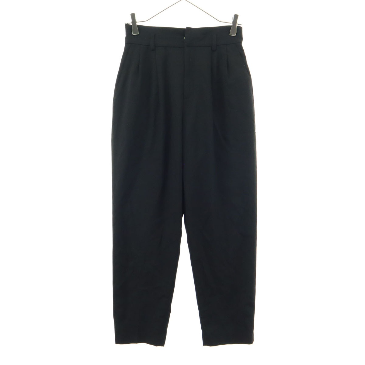 BLUE LABEL ブルーレーベル スラックスパンツ 36 ブラック バーバリー レディース 古着