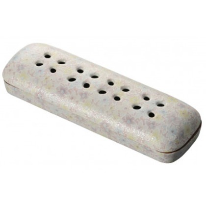 花摘 寝かせる線香皿 II 有田焼 大 花心 32x38700m4072