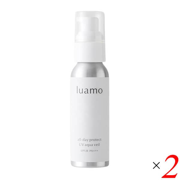 luamo ルアモ オールデイ プロテクト UVアクアヴェール 50g 2個セット