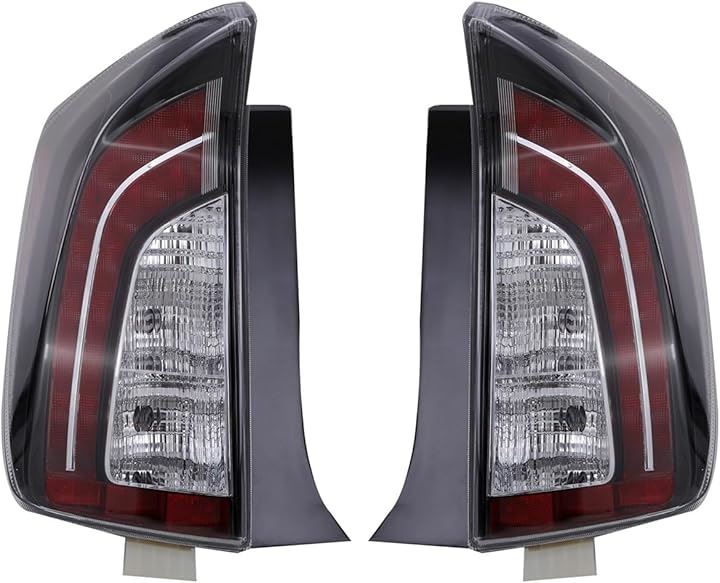 30系 プリウス テールランプ ウインカー バックランプ インナー ブラック 左右セット 後期 仕様 USルック ZVW30 ZVW35 前期 北米 社外品