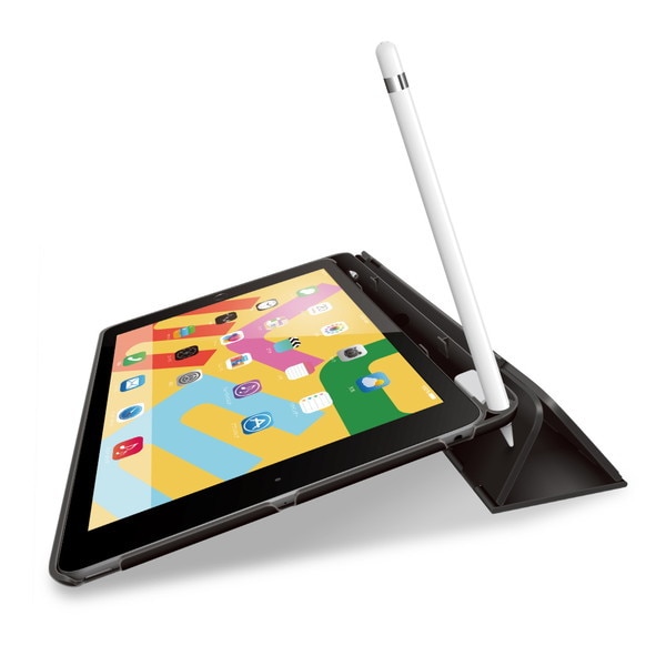 TB-A19RPVFBK ブラック iPad 10.2 2019年モデル ハードフラップケース スリープ対応 メーカー直送