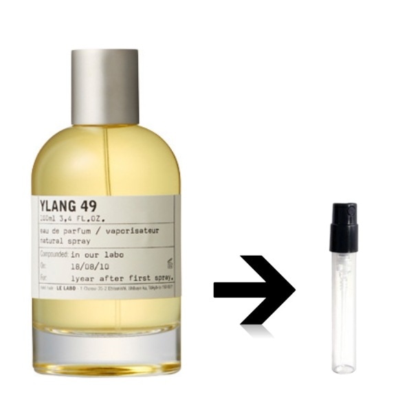 10ml イラン 49 オード パルファム LE LABO ル ラボ ルラボ アトマイザー 量り売り