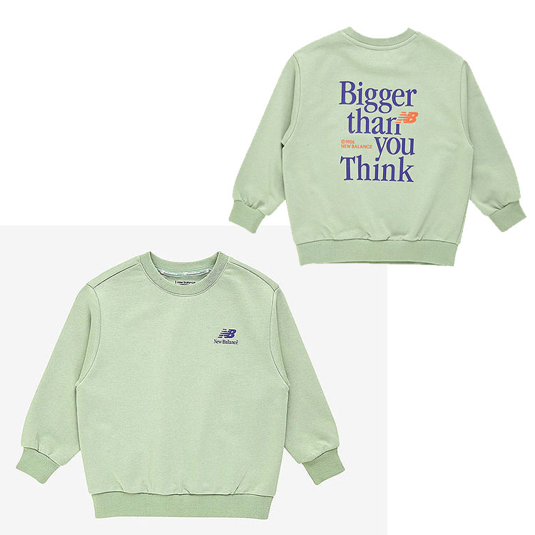 Essential Back Letter Point Sweatshirt NK9CD4111U-84