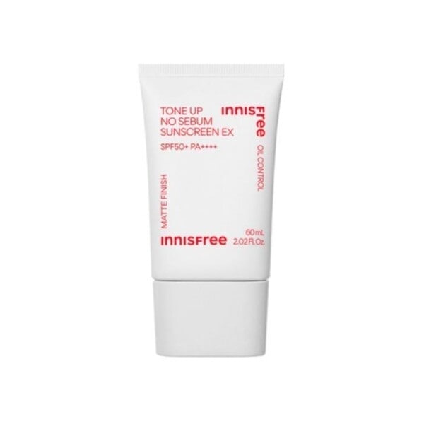 イニスフリー トンアップ ノーシーバム サンスクリーン EX 50ml（SPF50 +）x 4個